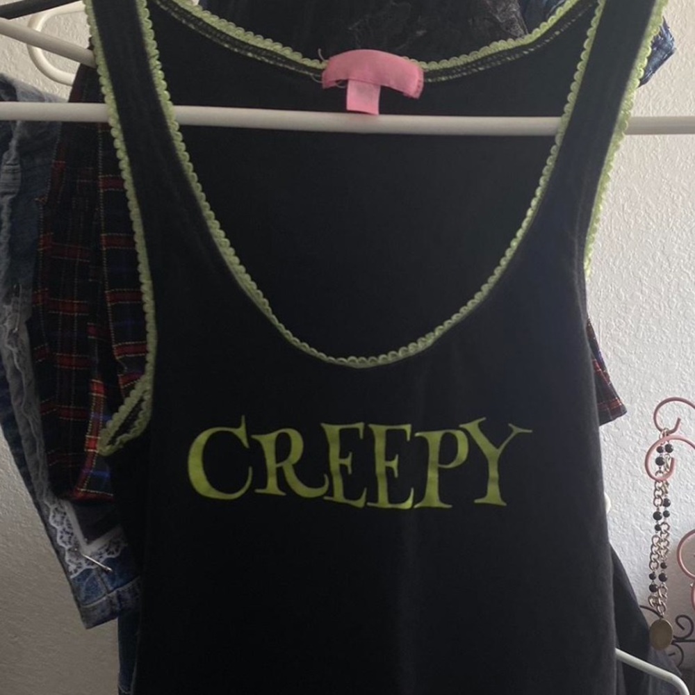 creepy tank size xs